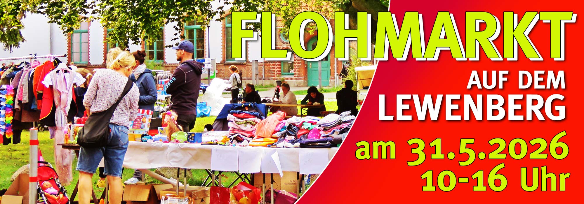 Flohmarkt auf dem Lewenberg